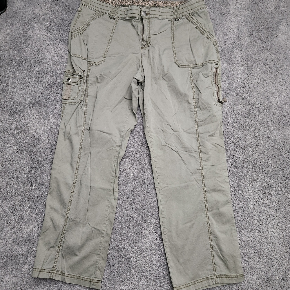 Natural reflections size 18 beige cargo pants.